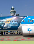 KLM flight