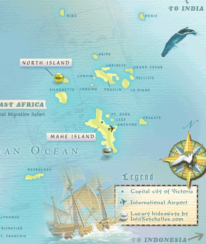 Seychelles Map